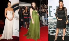 Khi sao Hollywood mang bầu