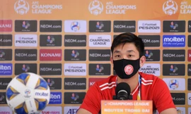 Trọng Đại tham dự họp báo trước trận gặp Ulsan Hyundai