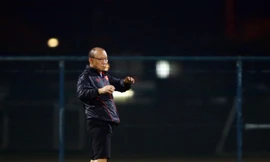 HLV Park Hang-seo ngày càng cho thấy sự cao tay. Ảnh: Hữu Phạm (từ UAE)