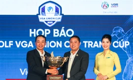 Hai đội tuyển golf Bắc, Nam tranh tài tại VGA Union Cup 2021