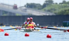 Rowing Việt Nam mất suất dự bán kết môn rowing tại Olympic Tokyo 2020