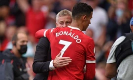 Solskjaer hết lời ca ngợi Ronaldo.