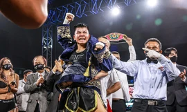 Nữ võ sĩ Thu Nhi nói gì khi làm nên lịch sử cho boxing Việt Nam?