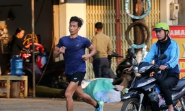 Nguyễn Văn Lai đang gấp rút tập luyện cho Tiền Phong Marathon 2021