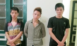 Ba trong bốn đối tượng trong băng nhóm cướp giật bị bắt giữ