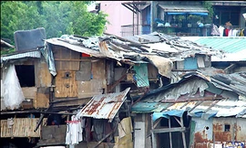 Trong khu ổ chuột giữa thủ đô Manila