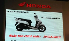 Honda VN tung Lead mới động cơ SH