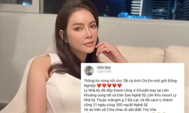 Bị đồn thuê 4 chuyến bay cùng 350 nghệ sĩ đến Đà Lạt giữa mùa dịch, Lý Nhã Kỳ nói gì?