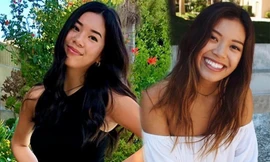 Nhan sắc xinh đẹp của 2 ái nữ nhà Hồng Đào - Quang Minh