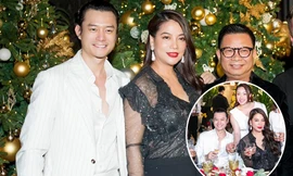 Trương Ngọc Ánh tình tứ dự tiệc bên tình trẻ Anh Dũng