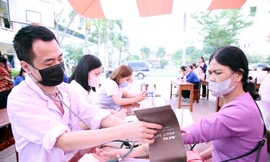 Ngày hội 'Thầy thuốc trẻ làm theo lời Bác, tình nguyện vì sức khỏe cộng đồng'