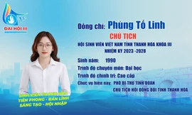 Chân dung Chủ tịch Hội Sinh viên tỉnh Thanh Hoá