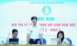 Khai mạc Hội nghị Ban Thư ký T.Ư Hội Sinh viên Việt Nam lần thứ 8, khoá X