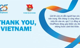 #Thank you, Vietnam! – Cùng nói lời cảm ơn.