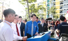 Khai mạc Ngày hội 'Tư vấn hướng nghiệp, giới thiệu việc làm cho thanh niên'