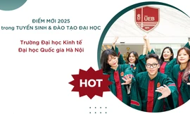Trường ĐH Kinh tế (ĐHQG Hà Nội) tuyển sinh 3.000 chỉ tiêu, 13 phương thức xét tuyển, mở rộng quốc tế hóa