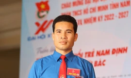 Anh Triệu Văn Thái tái đắc cử Bí thư Tỉnh Đoàn Nam Định