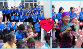 Sinh viên tình nguyện đưa truyền thông giới tính đến vùng sâu, vùng xa Lào Cai 