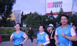 Những thủ lĩnh thanh niên hưởng ứng chặng 11 chương trình ‘Những bước chân vì cộng đồng’