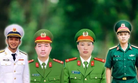 Chân dung 4 chiến sĩ được đề cử Gương mặt trẻ Việt Nam tiêu biểu 2022