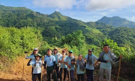 Sắc xanh tình nguyện ở huyện miền núi Nam Trà My