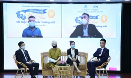 T.Ư Hội LHTN Việt Nam phối hợp với PNJ tổ chức Diễn đàn “Gia đình trẻ - Thách thức với cuộc sống bình thường mới”, ngày 7/11. Ảnh: LÂM ĐĂNG HẢI