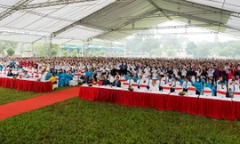 Hơn 3.600 tân sinh viên khai giảng tại Hoàng thành Thăng Long