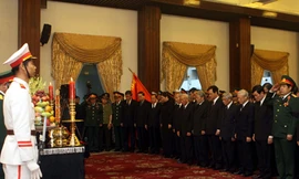 Tổ chức trọng thể Lễ truy điệu đồng chí Võ Chí Công