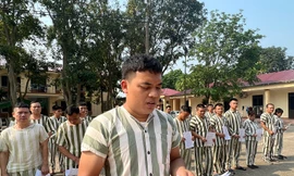 35 phạm nhân cải tạo tốt được tha tù, giảm án nhân dịp 30/4