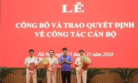 Viện KSND Tối cao công bố nhiều quyết định về công tác cán bộ