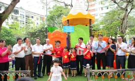 Tổ chức lễ vào hè cho thiếu nhi, khánh thành nhiều sân chơi thể thao ngày 1/6