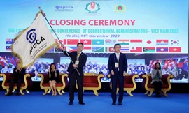 Hội nghị Cán bộ quản lý trại giam khu vực Châu Á - Thái Bình Dương kết thúc tốt đẹp