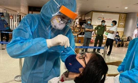 Xét nghiệm COVID-19 tại TPHCM (ảnh: HCDC)