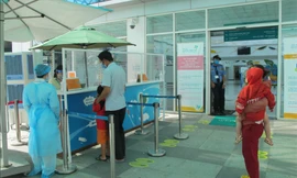 Cận cảnh 'Buồng cấp cứu sàng lọc COVID-19' tại BV Nhi Đồng TP Hồ Chí Minh