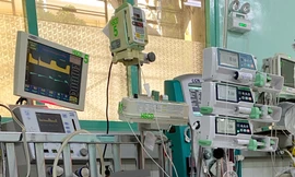 Sức khỏe bệnh nhi đang dần ổn định (ảnh: BVCC)