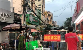 Cách ly hẻm Mả Lạng vì có ca mắc COVID-19 sinh sống