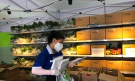 Lực lượng "đi chợ hộ" quá tải