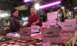 Trái cây tại chợ đầu mối Thủ Đức phải dán nguồn gốc, xuất xứ