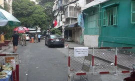 Một chung cư ở Sài Gòn bị phong tỏa trong ngày 30/4
