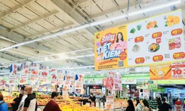 Cuối tuần, loạt siêu thị ở TPHCM đua nhau tung khuyến mãi