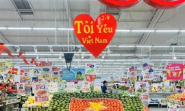 Trước lễ Quốc khánh, siêu thị tung khuyến mãi 'khủng': Trứng gà, cá hồi... dự báo 'cháy hàng'