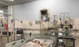 BV Nhi đồng 1 cứu bệnh nhi uống nhầm dầu hỏa qua cơn nguy kịch (ảnh: BVCC)