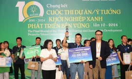 Nhiều dự án độc lạ tranh tài khởi nghiệp xanh