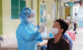 TPHCM mở rộng xét nghiệm COVID-19 cho nhóm có nguy cơ cao trong cộng đồng (ảnh: HCDC)