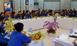 Giao lưu với thanh niên tiên tiến làm theo lời Bác