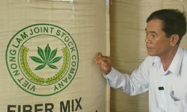 Lão nông biến phế phẩm thành hàng xuất khẩu