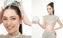 Hoa hậu Nông Thuý Hằng khoe vương miện 3 tỷ đồng, cùng tiết lộ bất ngờ