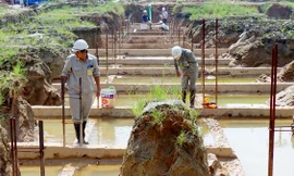 Khu vực công trình kém chất lượng theo cChur đầu tư sẽ phải đập đi làm lại.