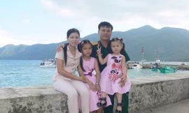 Gia đình Bình – Huyền tại Côn Đảo