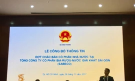 Vietnam Beverage công khai thông báo mong muốn mua 327.053.405 cổ phần của Sabeco, tương đương xấp xỉ 51% toàn bộ vốn cổ phần của Sabeco